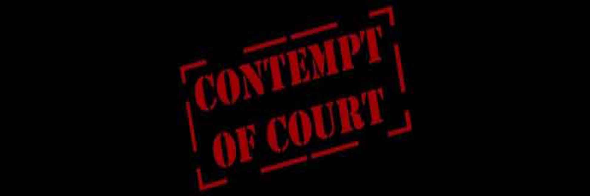 contempt lawyers hyderabad